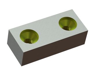 Counter knife 133x57x38 Eco Line for WEIMA America Inc. 