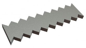 Counter knife 500x136x27 Premium Line for Lindner Recyclingtech Lindner Micromat