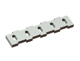 Counter knife step rotor 493x106x27 Premium Line for Lindner Recyclingtech 