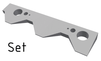 Deflettore destra rotore - parete laterale per Vecoplan 