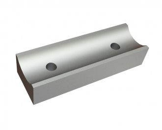 Knife 172x57x35 Premium Line for Lindner Recyclingtech Lindner Komet 2800 (A)