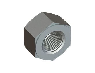 M12x1.5 hexagon nut 10, DIN 934/ISO 8673 
