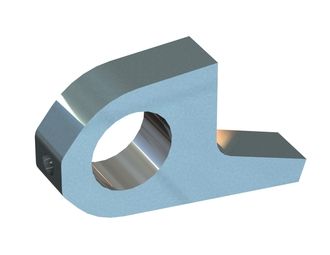 Strap securing sieve frame for Lindner Recyclingtech 