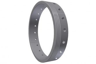 Wear ring 2-parts rotor right for Vecoplan Vecoplan VNZ