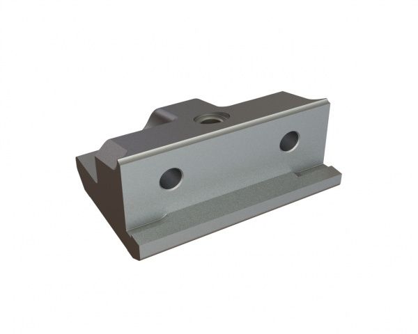 Corner knife holder, left rotor M5c for Lindner Recyclingtech Lindner Komet