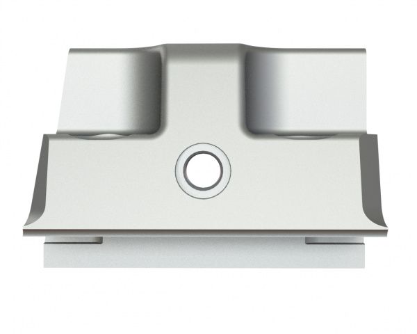 Corner knife holder right rotor M5d for Lindner Recyclingtech Lindner Komet