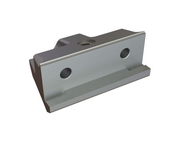 Corner knife holder right rotor M5d for Lindner Recyclingtech Lindner Komet