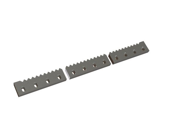 Counter knife 3-parts 1188x110x33 Premium Line for ISVE 