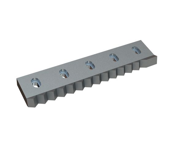 Counter knife 495x116x44 for ISVE 