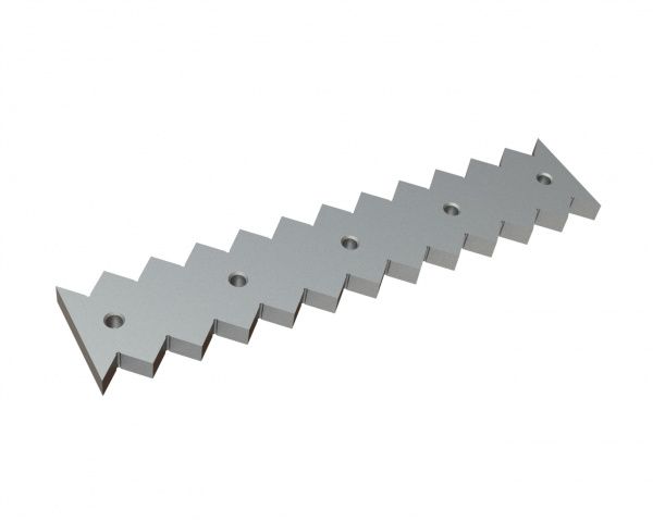 Counter knife 659x136x27 Premium Line for Lindner Recyclingtech Lindner Micromat MS