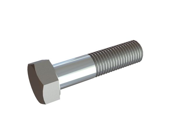 M20x100 Hexagonal screw with shank for Lindner Saturn